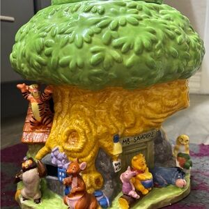 Disney Winnie the Pooh Treehouse Storage Jar - Green and Yellow